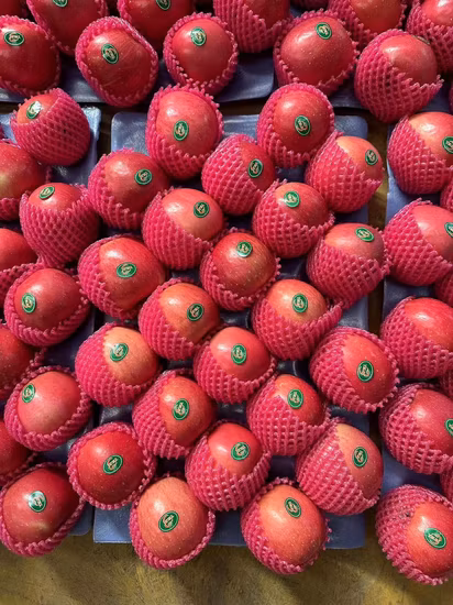 Brand Preserved Apple Pink La Dy FUJI Selected Quality Malus Domestic Fruit